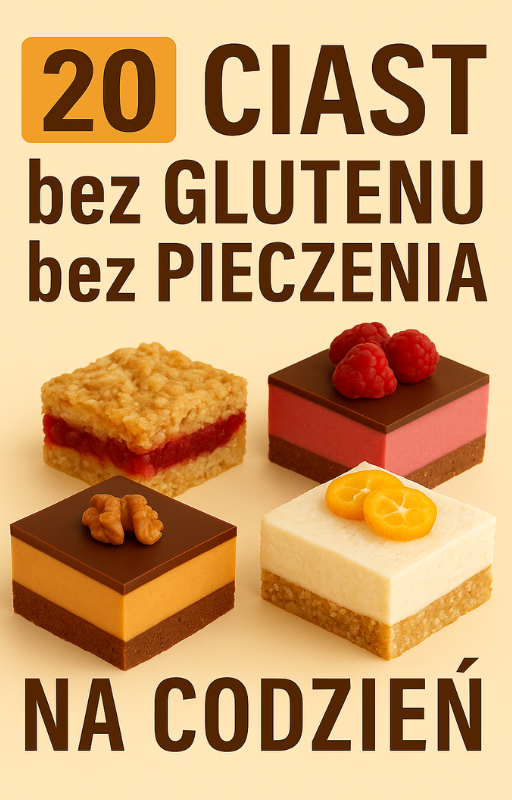 Zestaw 2 E-booków bez pieczenia oraz bez glutenu!